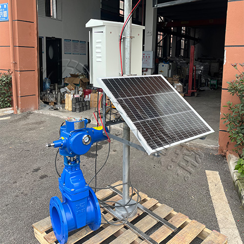 华阴皓久 Z945X-16Q免布线太阳能电动闸阀 农业灌溉 支持远程智能控制